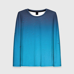 Лонгслив женский Конденсат, цвет: 3D-принт