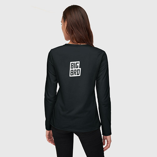 Женский лонгслив Большой братан / 3D-принт – фото 4