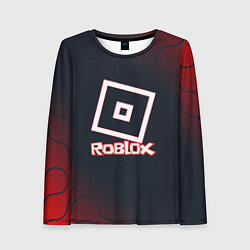 Лонгслив женский Roblox : logo, цвет: 3D-принт