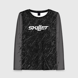 Женский лонгслив Skillet Скиллет Logotip