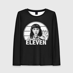 Лонгслив женский ELEVEN Очень странные дела, цвет: 3D-принт