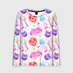 Лонгслив женский Сейлор Мун Sailor Moon, цвет: 3D-принт