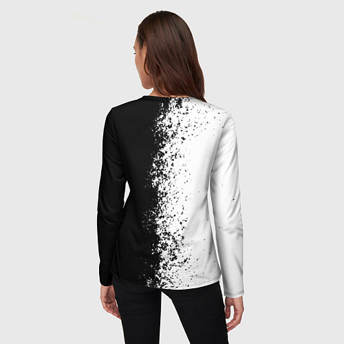 Женский лонгслив Juventus ювентус 2019 / 3D-принт – фото 4