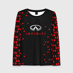 Лонгслив женский Infinity sport, цвет: 3D-принт