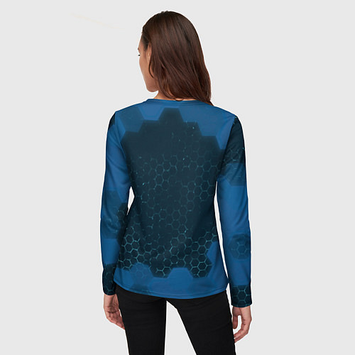 Женский лонгслив Игра Gears of War: pro gaming / 3D-принт – фото 4