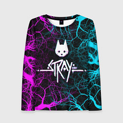 Лонгслив женский Stray - neon, цвет: 3D-принт