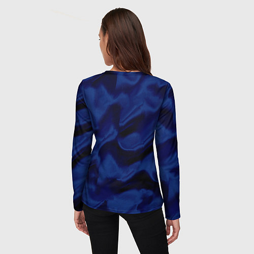 Женский лонгслив Фк Барселона Лого / 3D-принт – фото 4