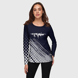 Лонгслив женский Crysis Remastered - краска, цвет: 3D-принт — фото 2