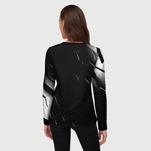 Женский лонгслив Рей Аянами - Евангелион - Eva 00 / 3D-принт – фото 4