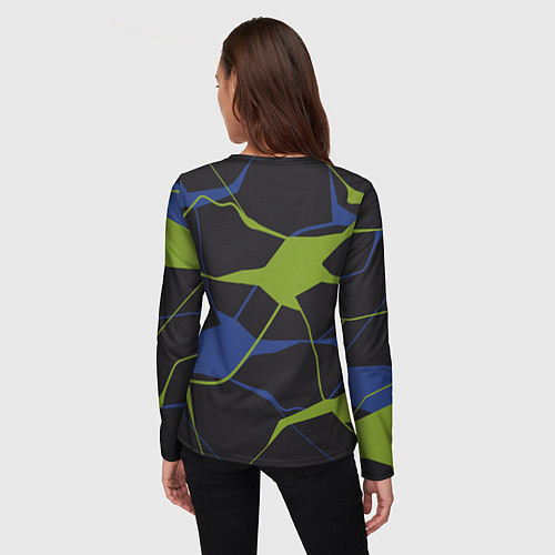 Женский лонгслив Джолин Куджо дочь Джотаро / 3D-принт – фото 4