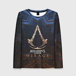 Лонгслив женский Assassins creed mirage logo, цвет: 3D-принт