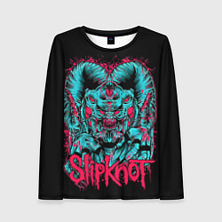 Женский лонгслив Slipknot demon