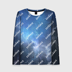 Лонгслив женский The Expanse pattern, цвет: 3D-принт