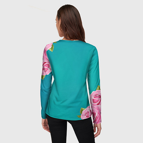 Женский лонгслив Девушка из оперы / 3D-принт – фото 4