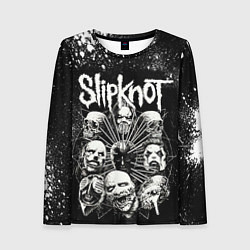 Лонгслив женский Slipknot Black, цвет: 3D-принт