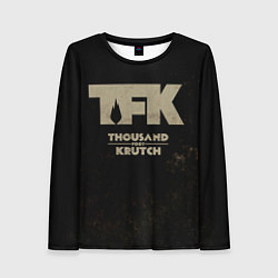 Лонгслив женский TFK - Thousand Foot Krutch, цвет: 3D-принт