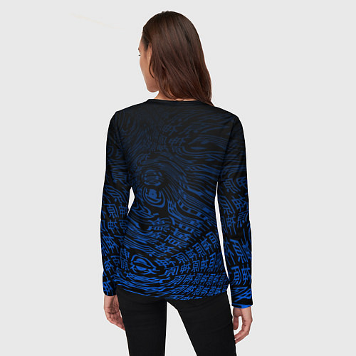 Женский лонгслив Странник - Скарамучча / 3D-принт – фото 4