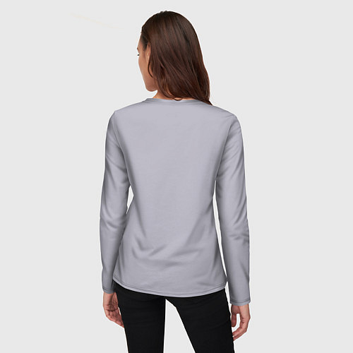 Женский лонгслив Уэнсдей Аддамс Арт / 3D-принт – фото 4