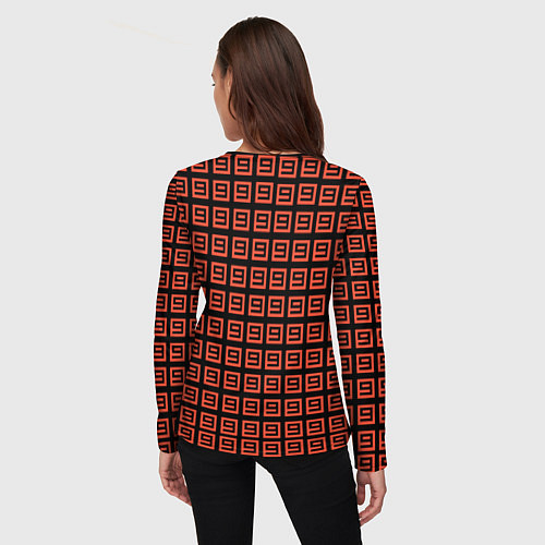 Женский лонгслив Undertale - Frisk smile / 3D-принт – фото 4