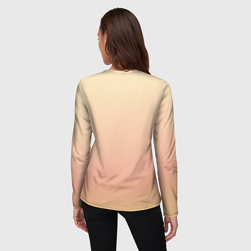 Женский лонгслив New rules / 3D-принт – фото 4