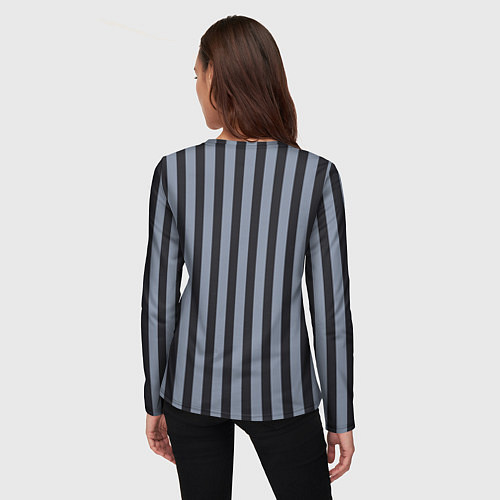 Женский лонгслив Nevermore Academy / 3D-принт – фото 4