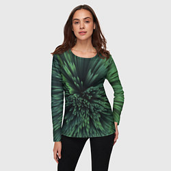 Лонгслив женский Колья острые, цвет: 3D-принт — фото 2
