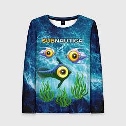 Лонгслив женский Subnautica, цвет: 3D-принт