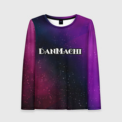 Женский лонгслив DanMachi gradient space