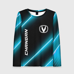 Женский лонгслив Changan неоновые лампы