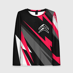 Женский лонгслив Citroen fast lines