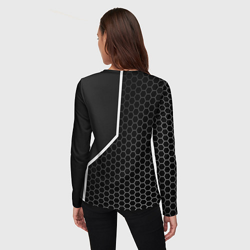 Женский лонгслив Audi sign / 3D-принт – фото 4