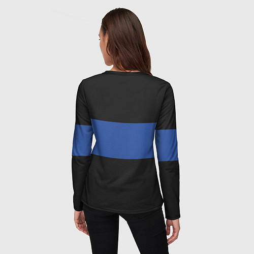 Женский лонгслив Спецназ ГРУ - разведка / 3D-принт – фото 4