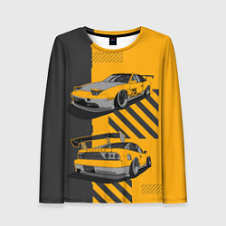 Лонгслив женский Nissan 180sx art, цвет: 3D-принт