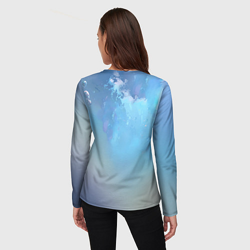 Женский лонгслив Bailu Honkai / 3D-принт – фото 4