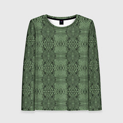 Лонгслив женский Крокодиловый стиль, цвет: 3D-принт