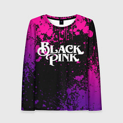 Лонгслив женский Blackpink - neon, цвет: 3D-принт