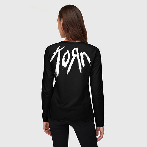 Женский лонгслив Korn - issues / 3D-принт – фото 4