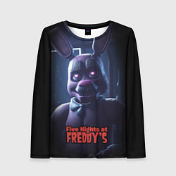 Женский лонгслив Five Nights at Freddys Bonnie