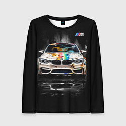 Лонгслив женский BMW Креативный тюнинг, цвет: 3D-принт