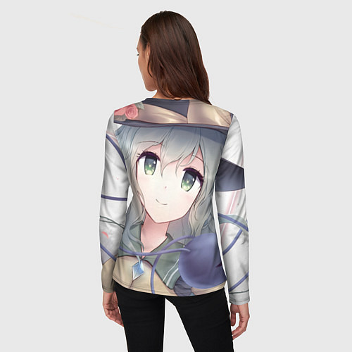 Женский лонгслив Touhou Project Улыбающаяся Койши Комейдзи / 3D-принт – фото 4