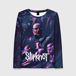 Лонгслив женский Slipknot: guitar, цвет: 3D-принт
