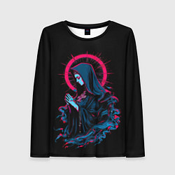Лонгслив женский Мрачная монахиня, цвет: 3D-принт