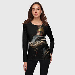 Лонгслив женский Хранитель нового года, цвет: 3D-принт — фото 2