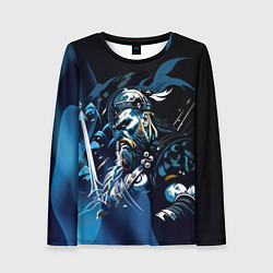 Лонгслив женский Зимний викинг, цвет: 3D-принт