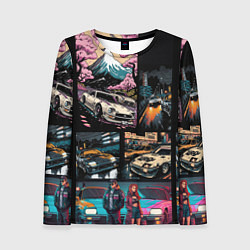 Женский лонгслив Japanese jdm art