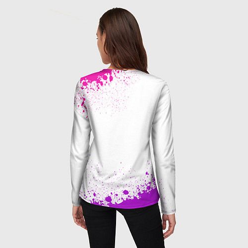 Женский лонгслив Умная, красивая и классная: Карина / 3D-принт – фото 4