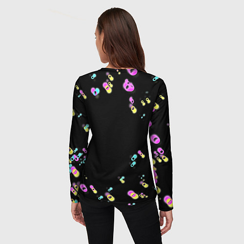 Женский лонгслив Rocket League game / 3D-принт – фото 4