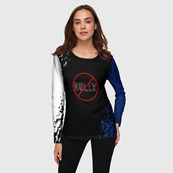 Лонгслив женский Bully game краски рокстар, цвет: 3D-принт — фото 2