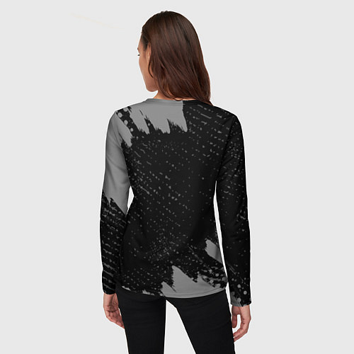 Женский лонгслив Извини некогда фехтование, пока / 3D-принт – фото 4