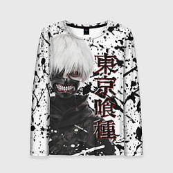 Лонгслив женский Kaneki Ken - Токийский Гуль, цвет: 3D-принт